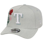 Texas Rangers MLB Denim Flower New Era 9FORTY
