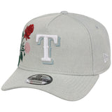 Texas Rangers MLB Denim Flower New Era 9FORTY