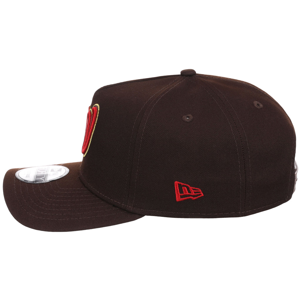 Washington Nationals MLB Burnt Wood FASHION CORE New Era 9FORTY A-Frame