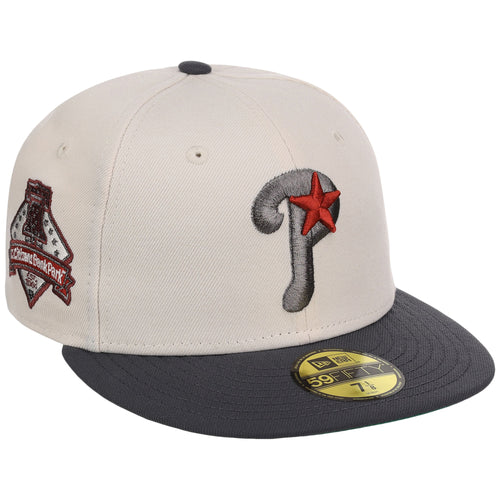 Philadelphia Phillies MLB Cream x Graphite New Era 59FIFTY