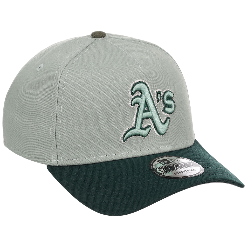 Oakland Athletics MLB Everest x Dark Green FASHION CORE New Era 9FORTY A-Frame