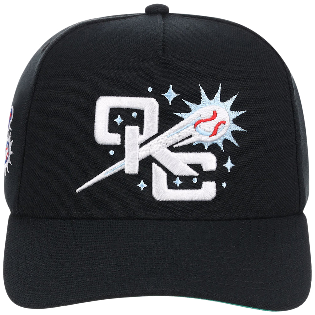 Oklahoma City Comets Field Club Minor League Monday Black OTC A-Frame