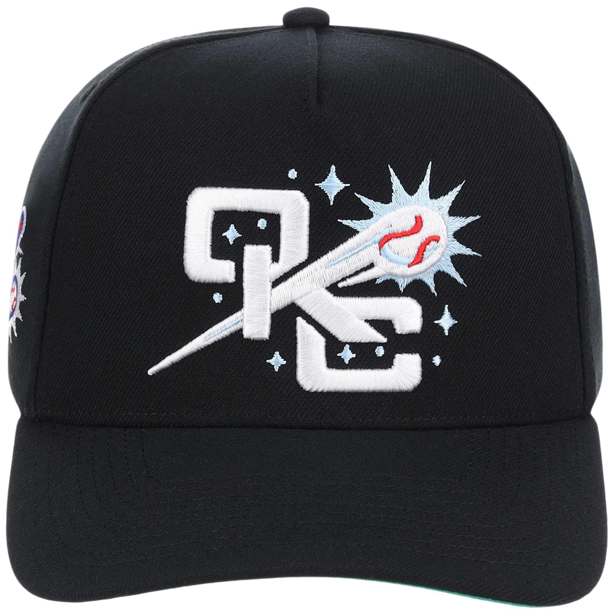 Oklahoma City Comets Field Club Minor League Monday Black OTC A-Frame