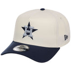 Houston Astros MLB Chrome x Navy FASHION CORE New Era 9FORTY A-Frame
