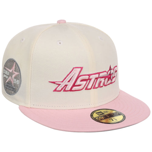 Houston Astros Julieta 2.0 'The Chapters' New Era 59FIFTY Collection (Chrome/Pink)