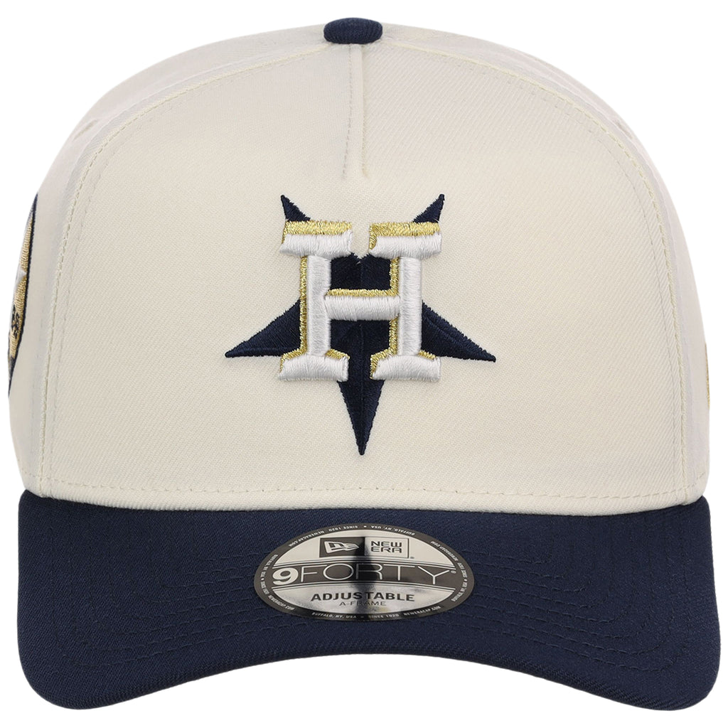 Houston Astros MLB Flipmode 2.0 New Era 9FORTY A-Frame (Chrome/Navy/Gray)