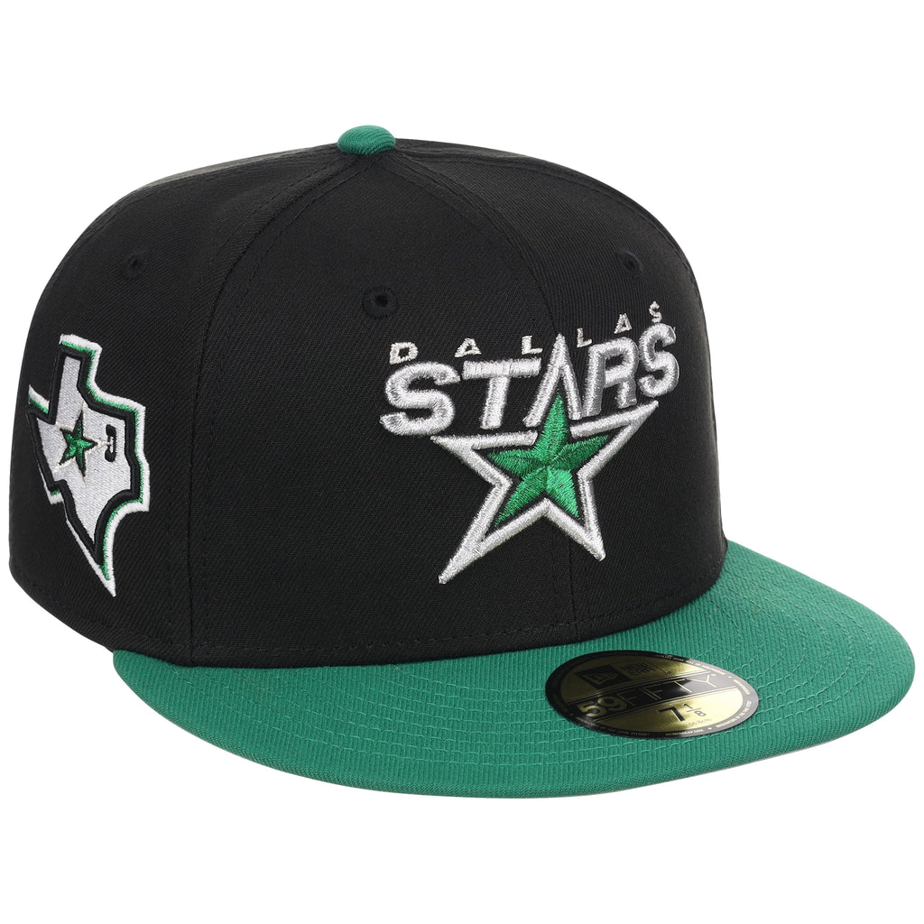 Dallas Stars Friday Flux New Era 59FIFTY (Black/Green/Gray)