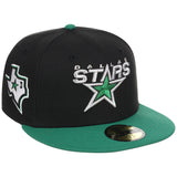 Dallas Stars Friday Flux New Era 59FIFTY (Black/Green/Gray)