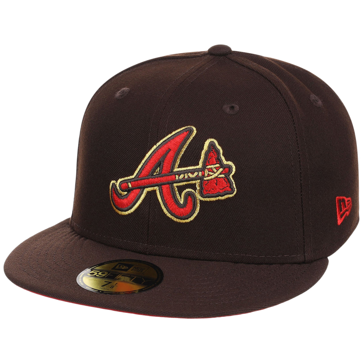 Atlanta Braves MLB Burnt Wood x Red New Era 59FIFTY – 4