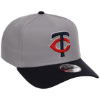 Minnesota Twins MLB Gray OTC FASHION CORE New Era 9FORTY A-Frame