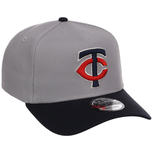 Minnesota Twins MLB Gray OTC FASHION CORE New Era 9FORTY A-Frame