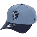 San Francisco Giants MLB Faded Blue x Navy FASHION CORE New Era 9FORTY A-Frame