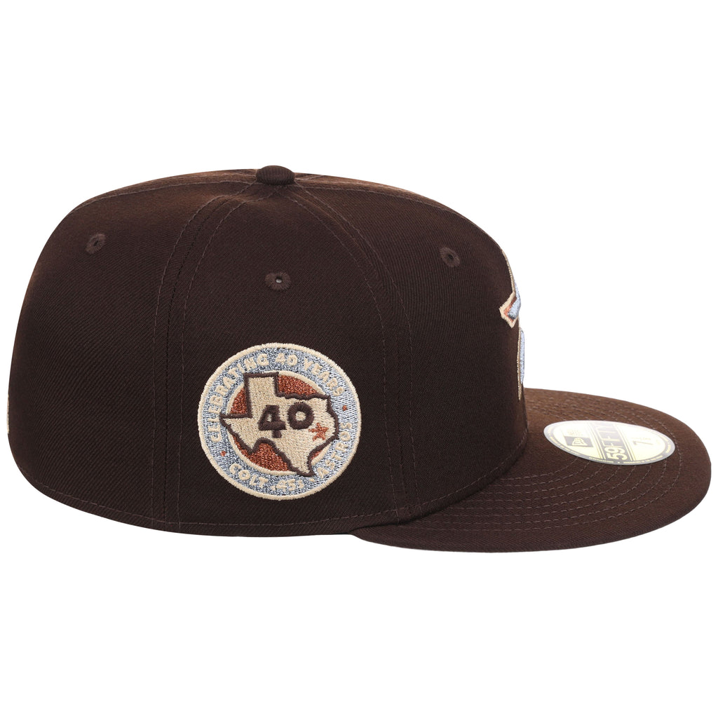 Houston Astros MLB Frosted Bark New Era 59FIFTY
