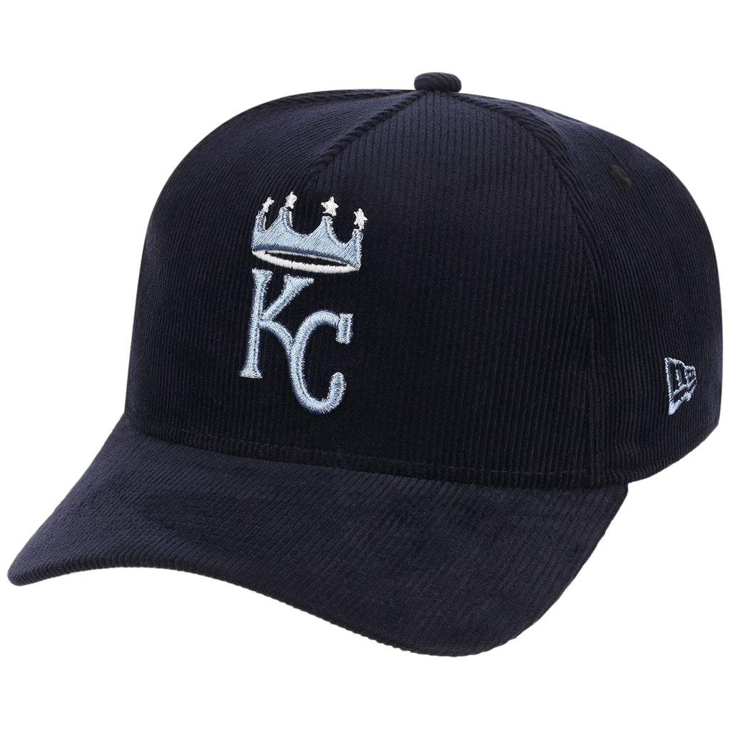 Kansas City Royals MLB Peach Ice Navy Cord New Era 9FORTY A-Frame – 4