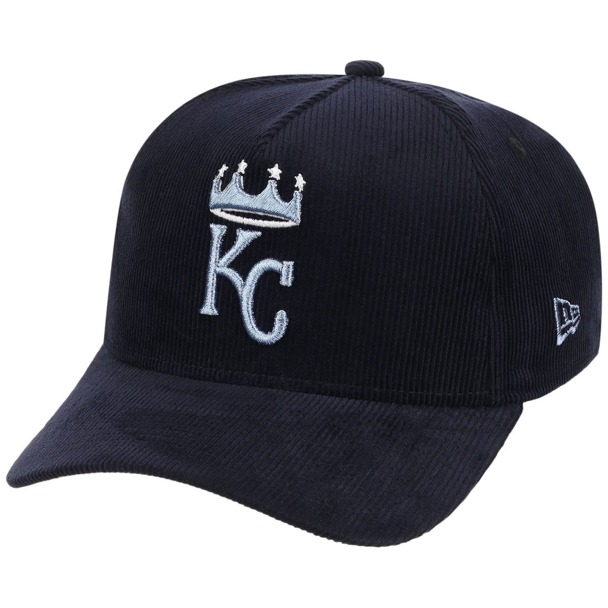 Kansas City Royals MLB Peach Ice Navy Cord New Era 9FORTY A-Frame – 4