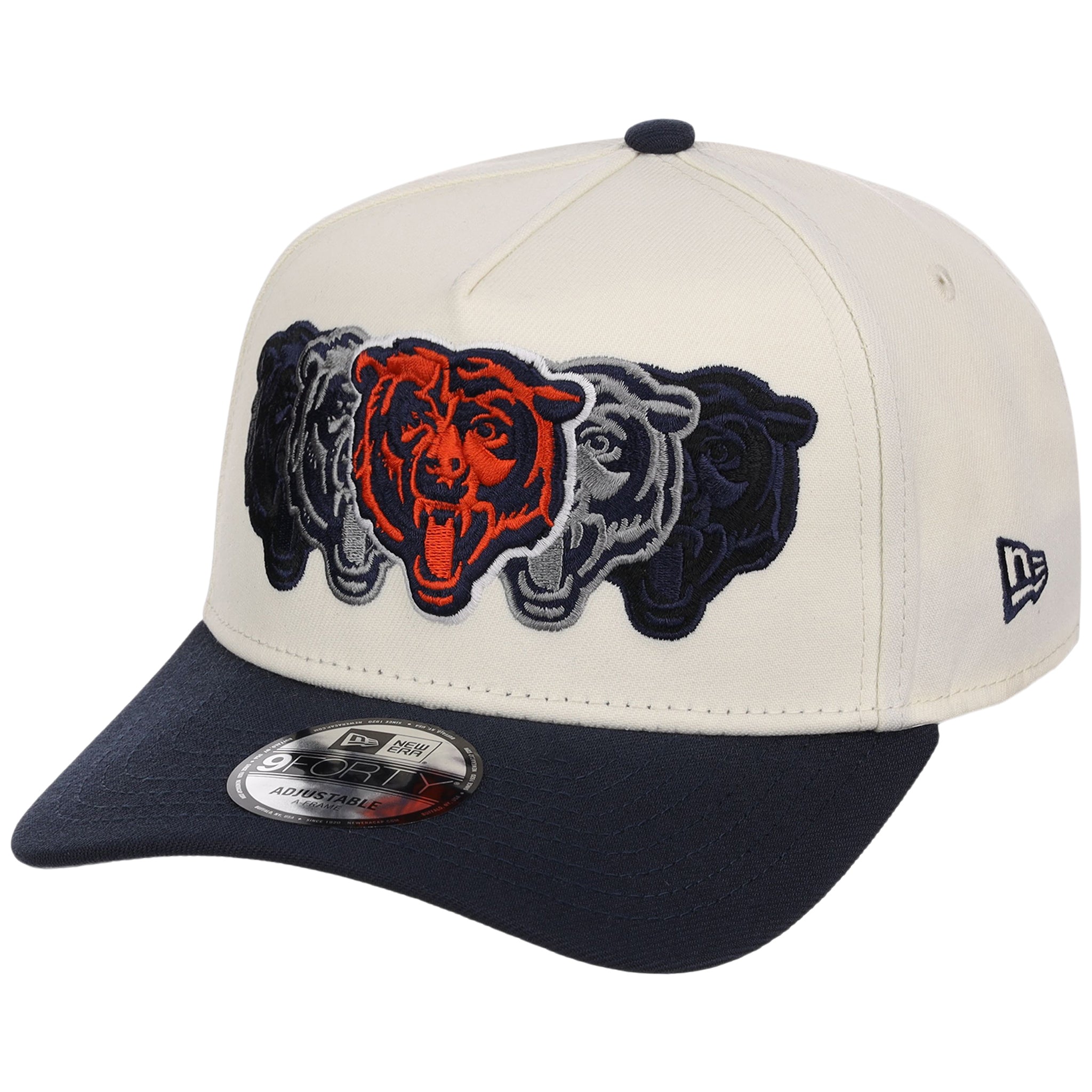 Chicago Bears NFL Seismic New Era 9FORTY A-Frame