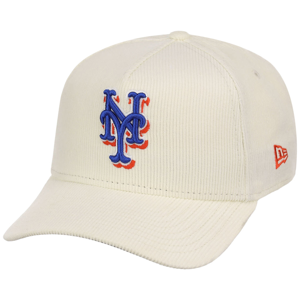 New York Mets MLB Chrome Cord FASHION CORE New Era 9FORTY A-Frame