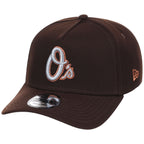 Baltimore Orioles MLB Frosted Bark New Era 9FORTY A-Frame