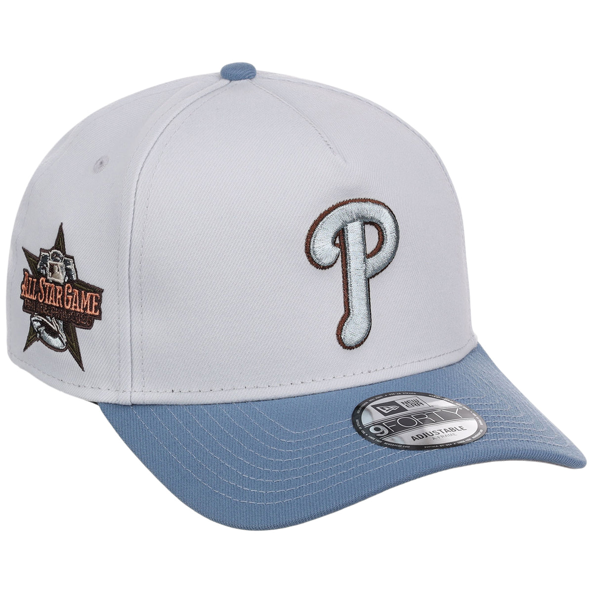 Philadelphia Phillie MLB Faded Spur New Era 9FORTY A-Frame