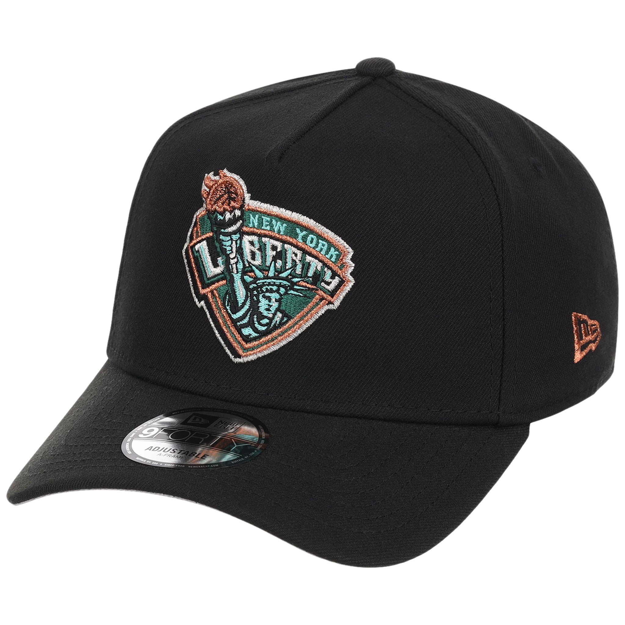 New York Liberty Hardwood Classics New Era 9FORTY A-Frame
