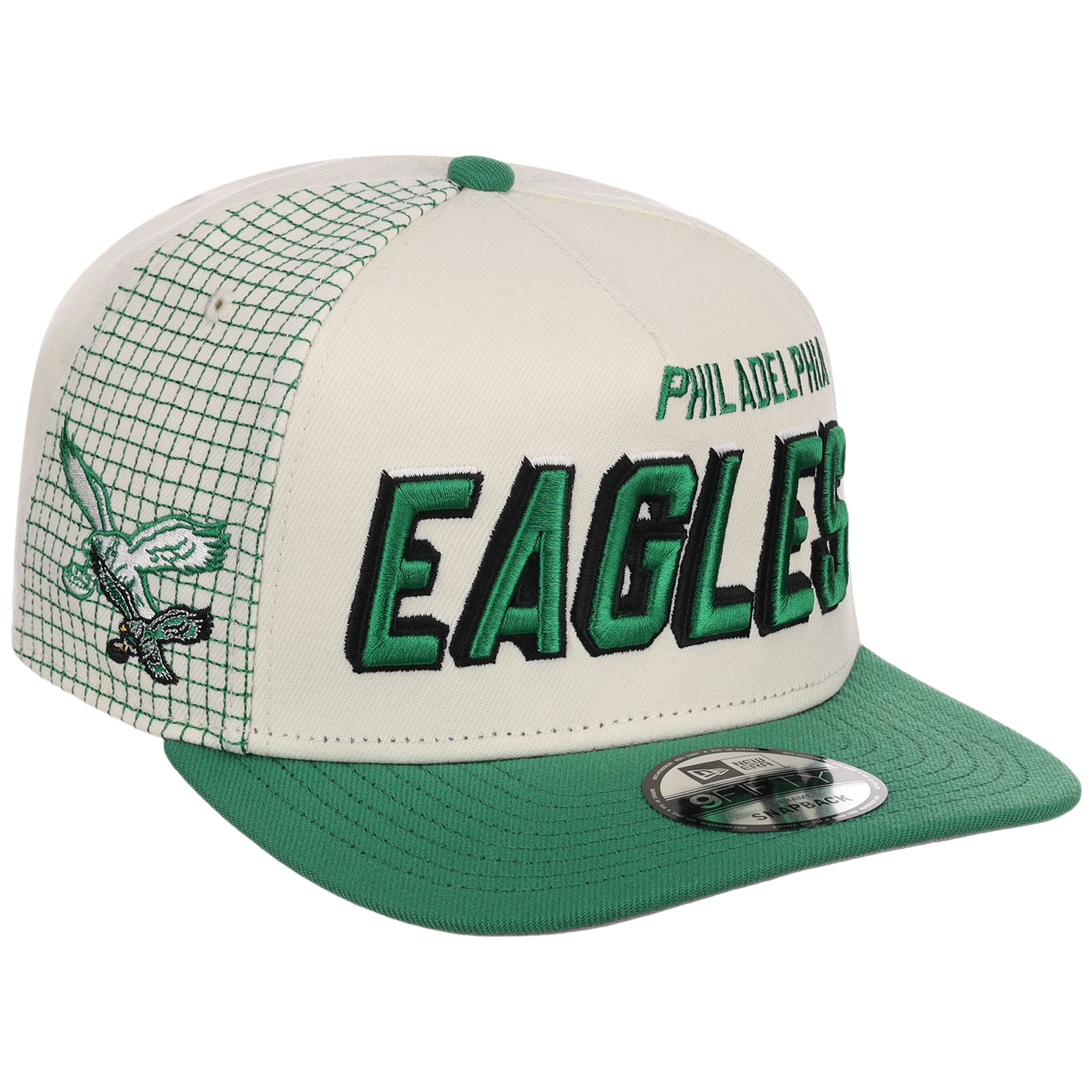 Philadelphia Eagles NFL Gridlock New Era 9FIFTY A-Frame