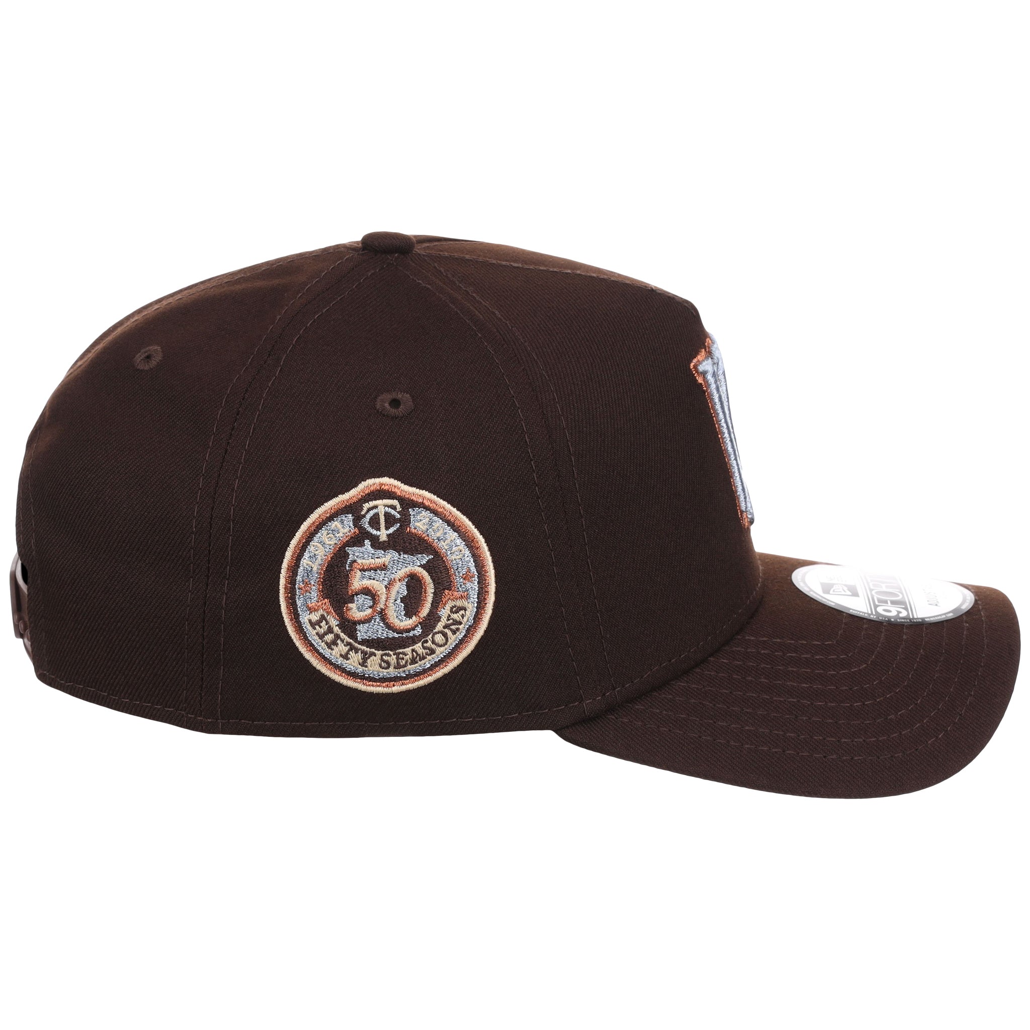 Minnesota Twins MLB Frosted Bark New Era 9FORTY A-Frame