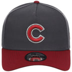 Chicago Cubs MLB Graphite x Cardinal FASHION CORE New Era 9FORTY A-Frame