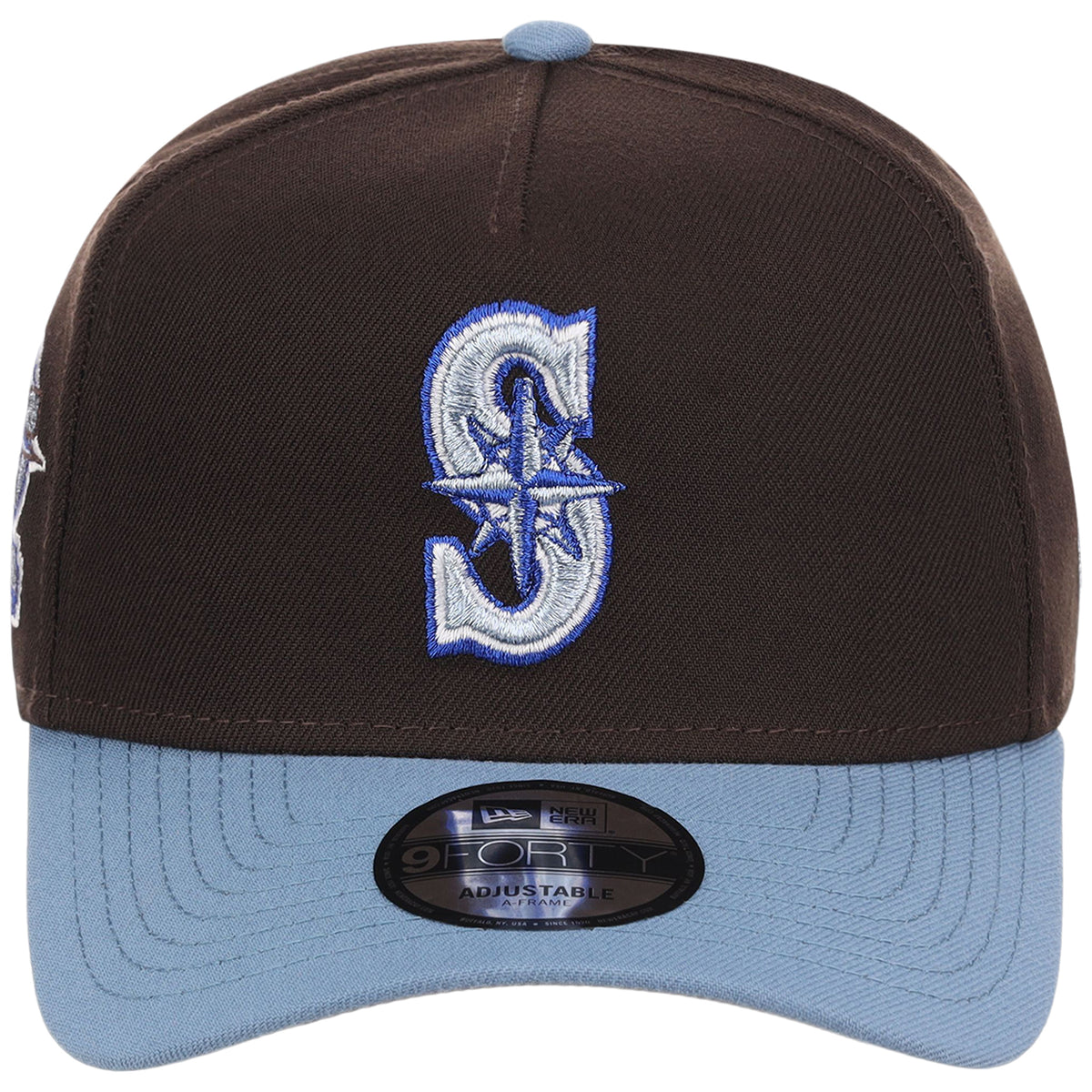 Seattle Mariners MLB Driftwood Fade New Era 9FORTY A-Frame