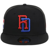 Crown the Country: Dominican Republic New Era 59FIFTY (Black/Black)