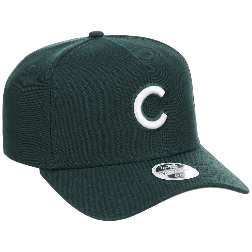Chicago Cubs Women's New Era 9FORTY Dark Green A-Frame