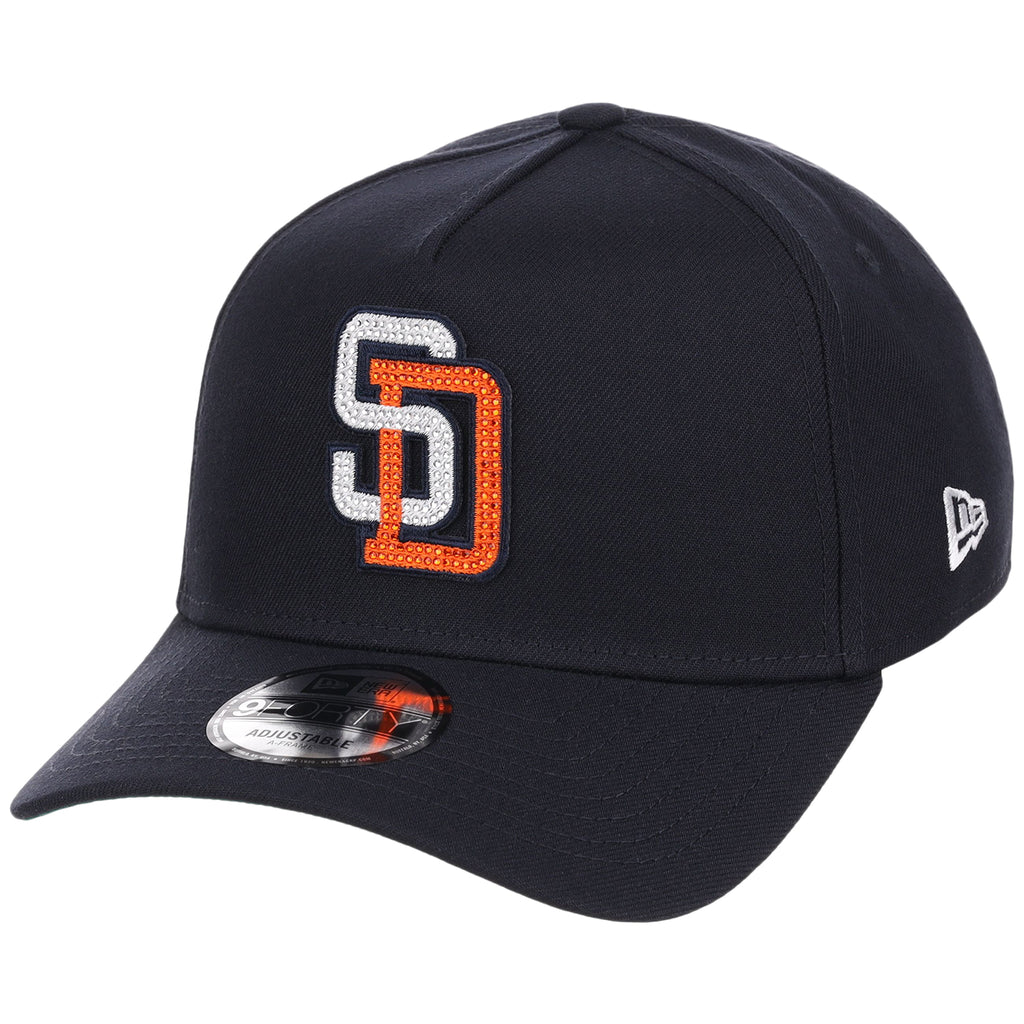 San Diego Padres MLB Diamond Bling New Era 9FORTY A-Frame