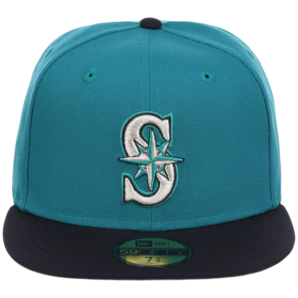 Seattle Mariners MLB Cooperstown Authentic Collection New Era 59FIFTY (Teal/Navy)