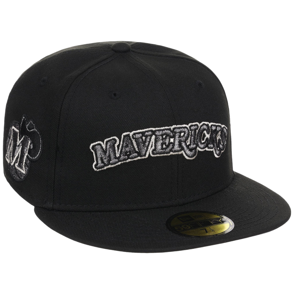 Dallas Mavericks NBA Liquid Titanium New Era 59FIFTY