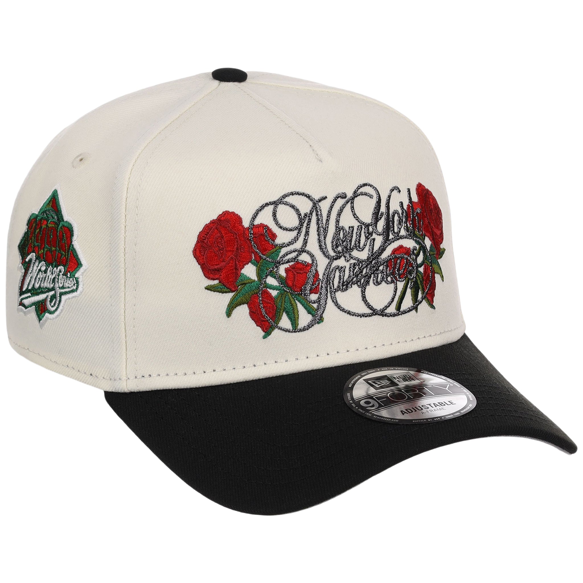 New York Yankees Rose Script New Era 9FORTY A-Frame