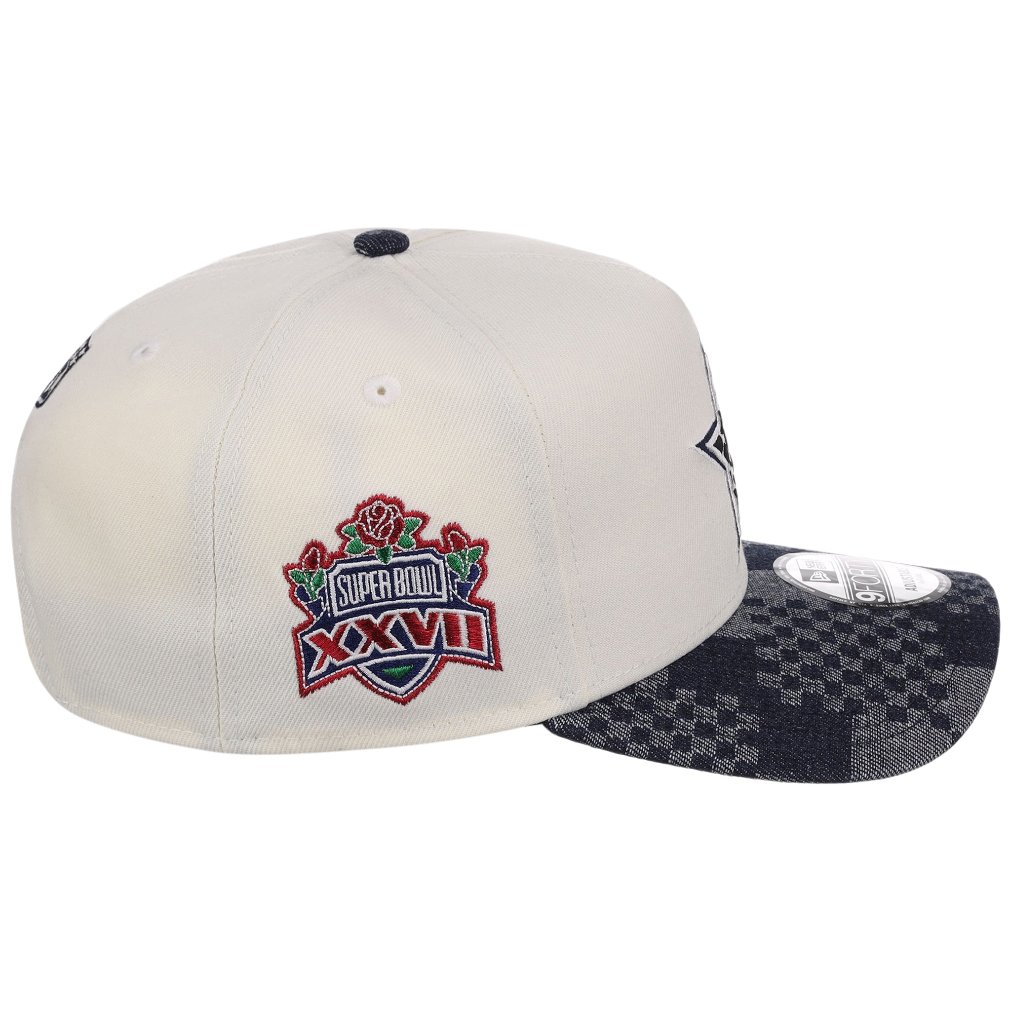 Dallas Cowboys Chrome Denim Dallas Starhide New Era 9FORTY A-Frame