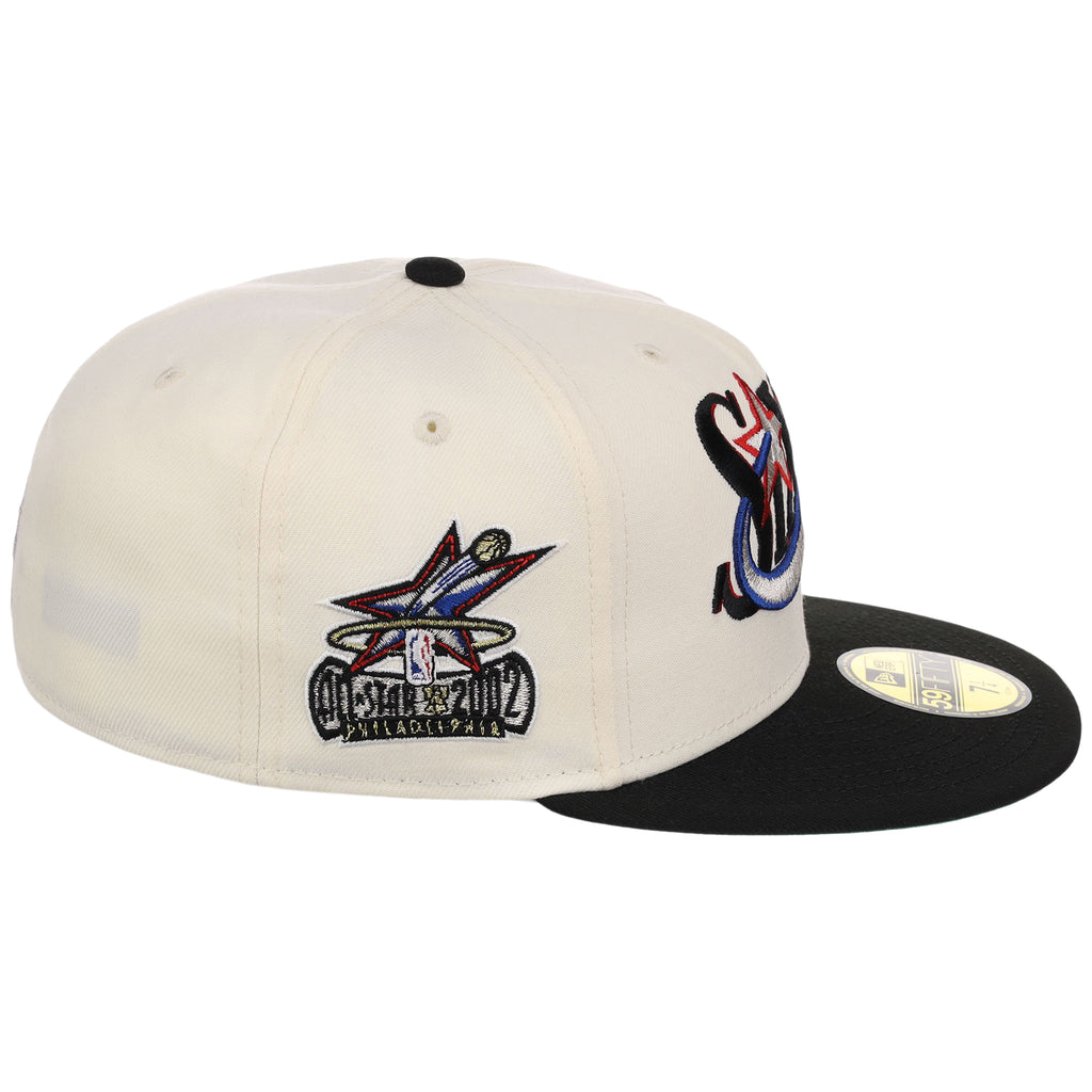Philadelphia 76Ers NBA Chrome OTC New Era 59FIFTY (Chrome/Black)