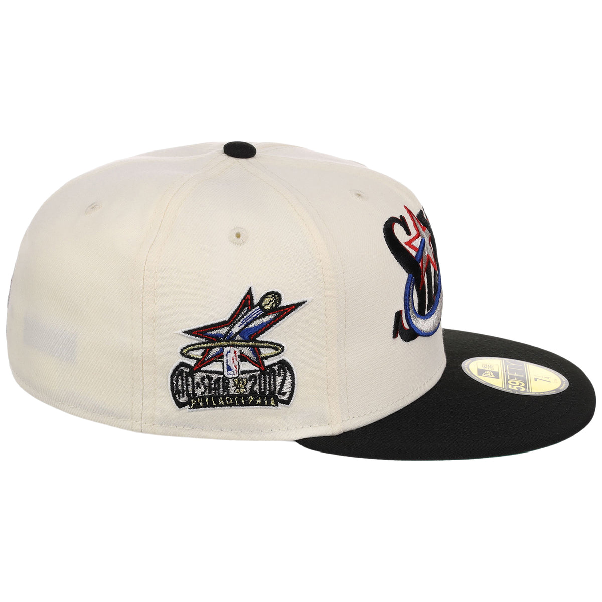 Philadelphia 76Ers NBA Chrome OTC New Era 59FIFTY (Chrome/Black)