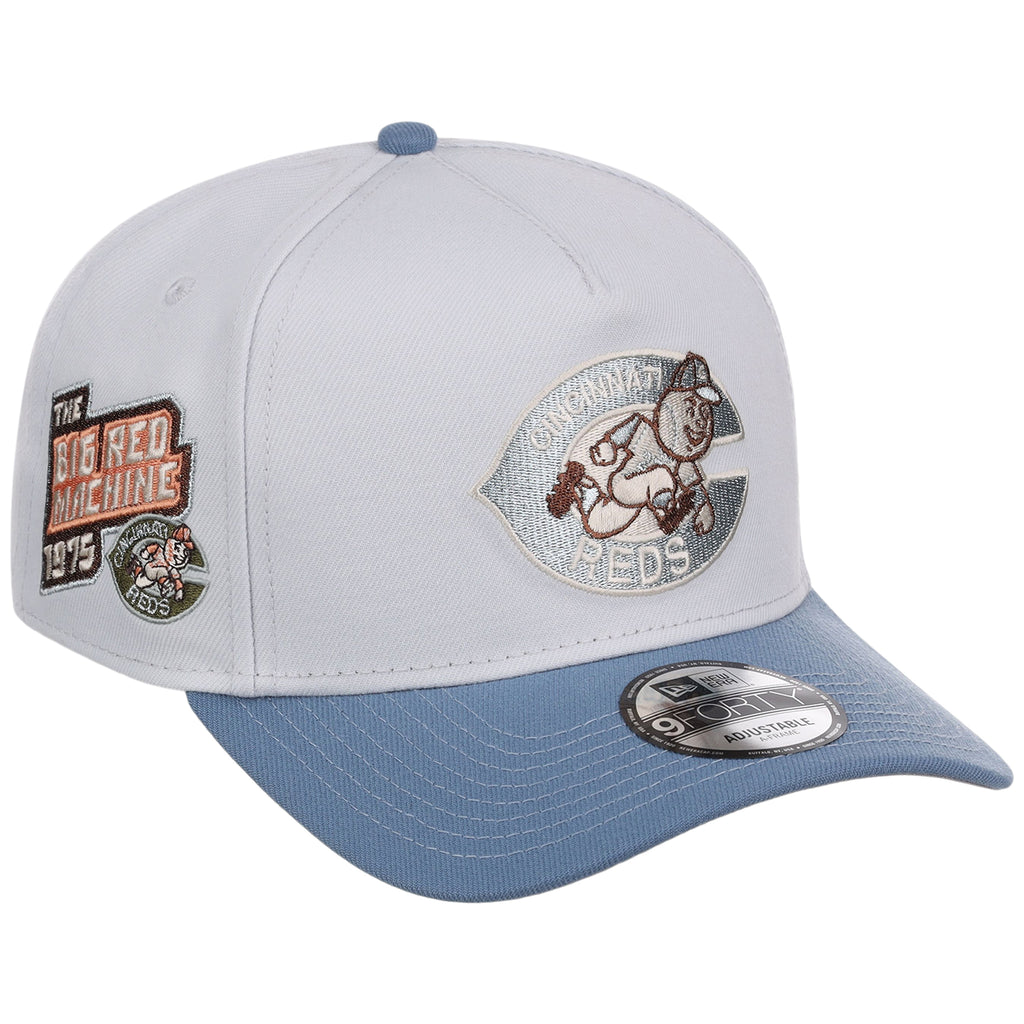 Cincinnati Reds MLB Faded Spur New Era 9FORTY A-Frame