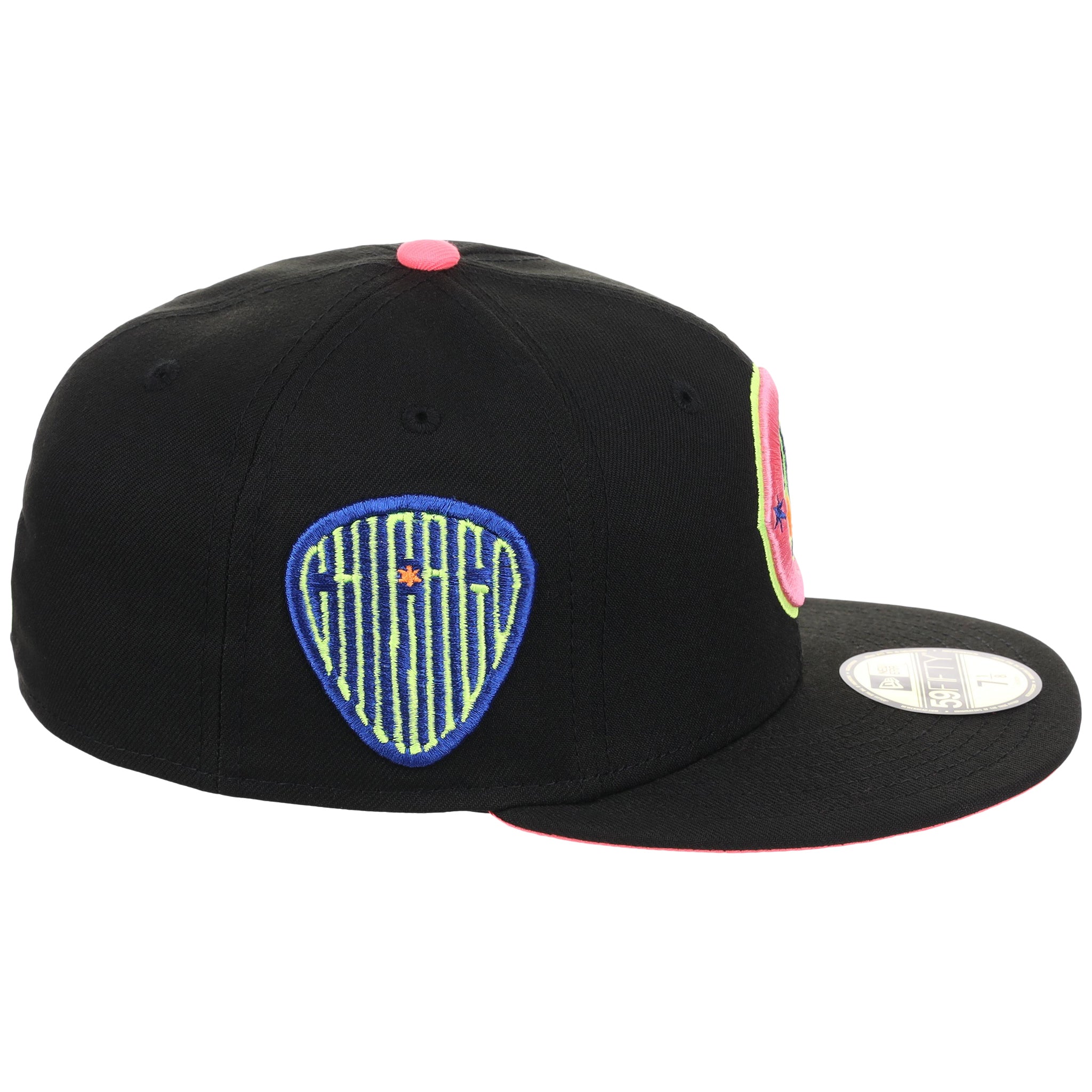 Chicago Cubs MLB Main Stage Black Neon New Era 59FIFTY