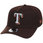 Texas Rangers MLB Frosted Bark New Era 9FORTY A-Frame
