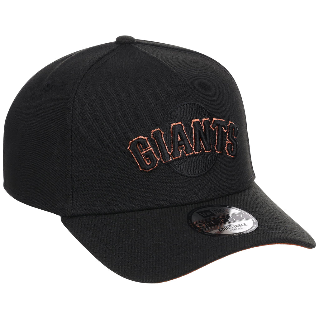 San Francisco Giants MLB Black x Rust FASHION CORE New Era 9FORTY