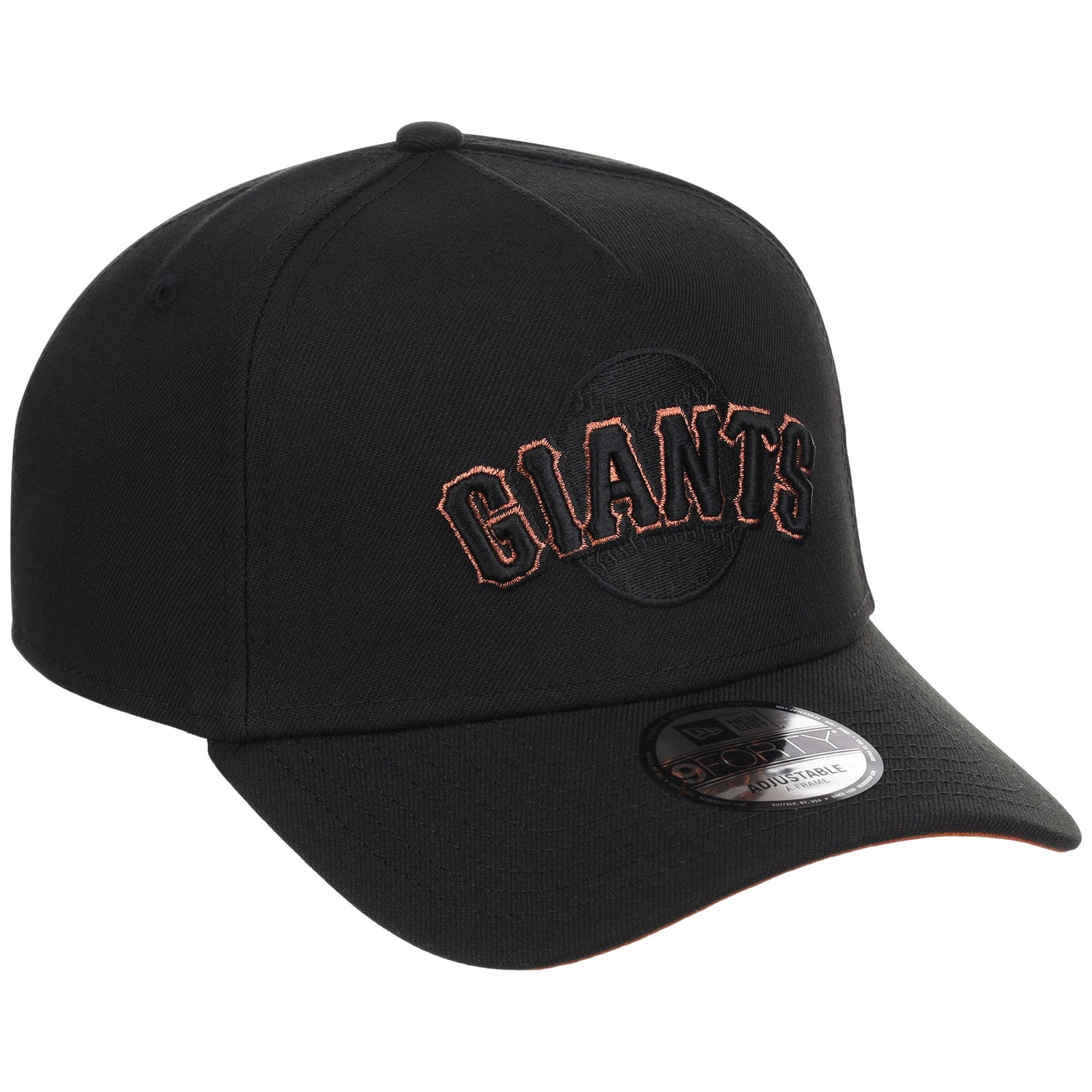 San Francisco Giants MLB Black x Rust FASHION CORE New Era 9FORTY