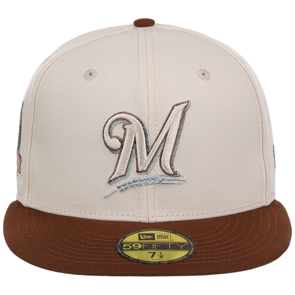 Milwaukee Brewers MLB Auburn Cream New Era 59FIFTY