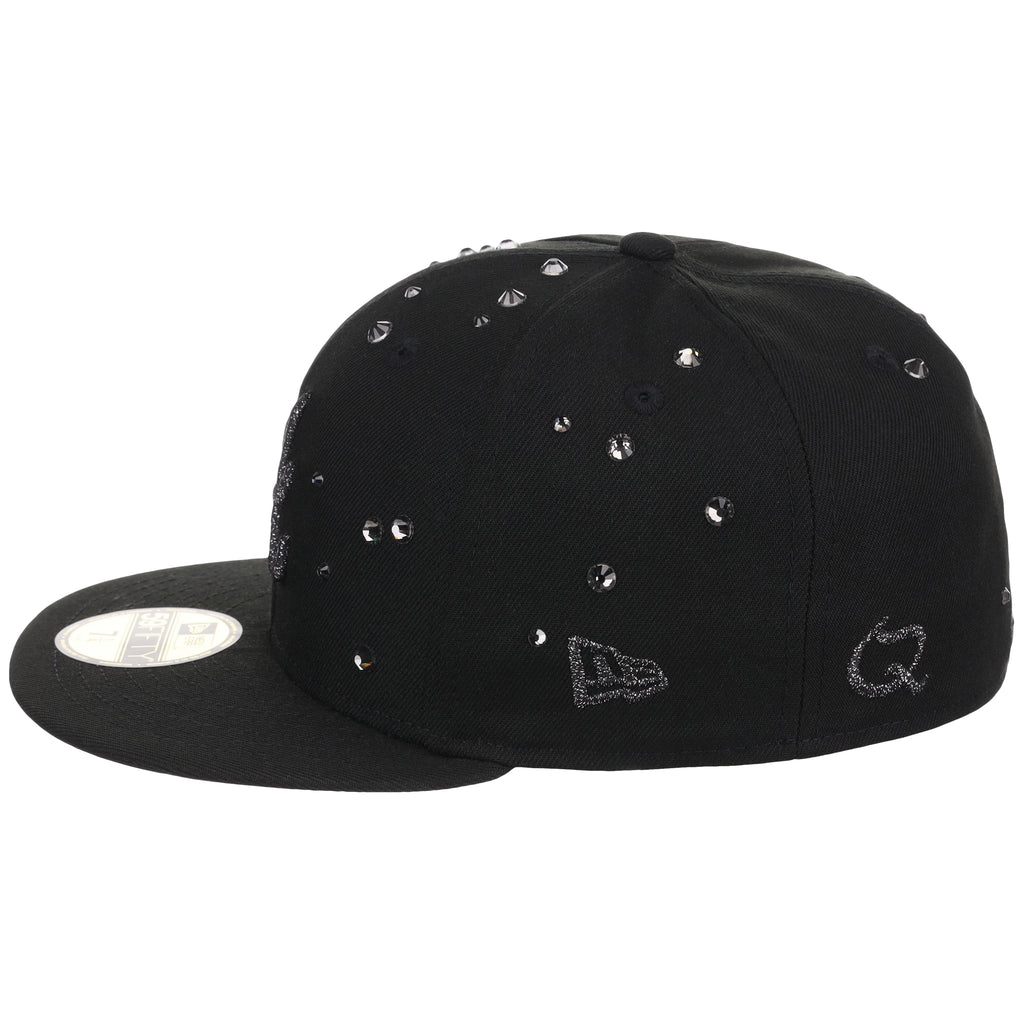 Atlanta Braves Quavo Georgia Pack Collection - New Era 59FIFTY "Iced Out" (Black/Black)