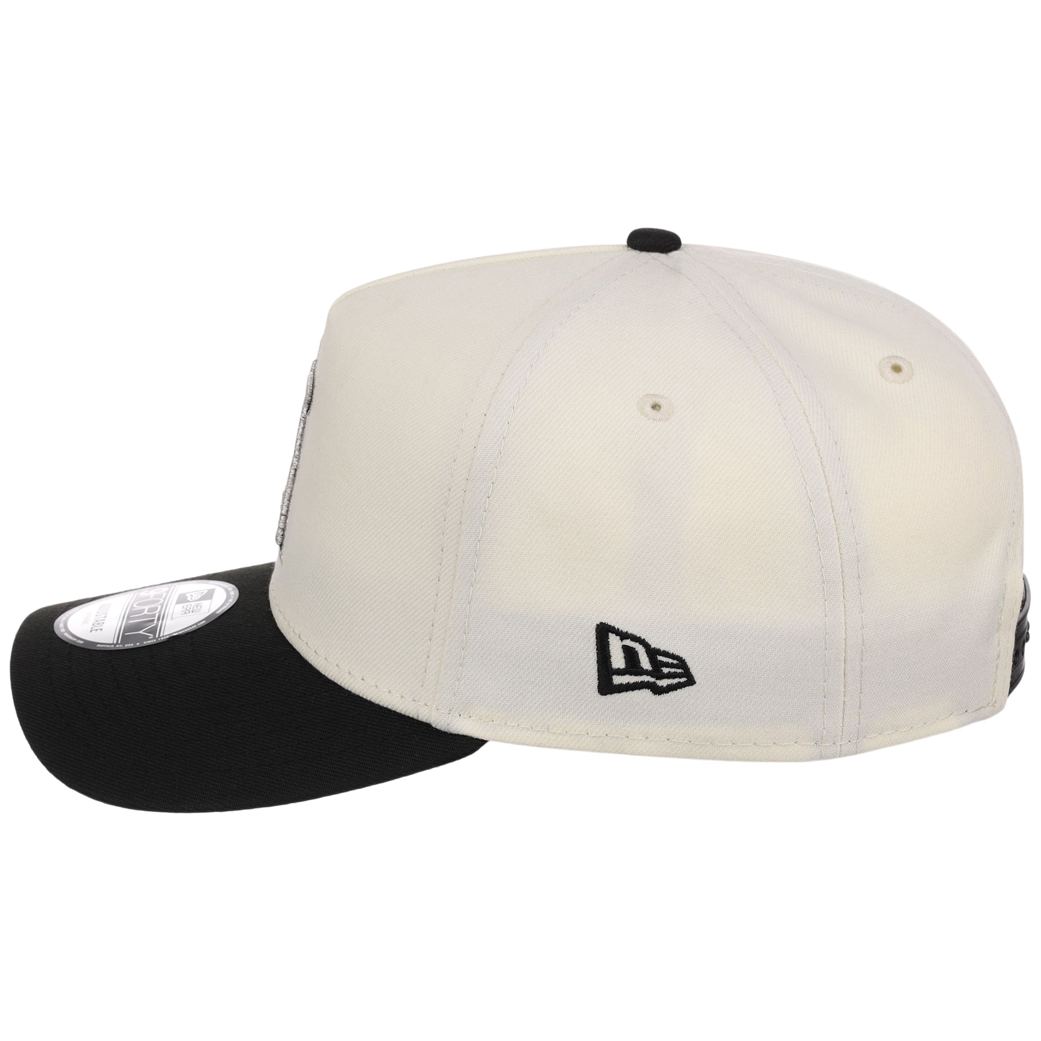 Anaheim Angels MLB Chrome x Black FASHION CORE New Era 9FORTY A-Frame