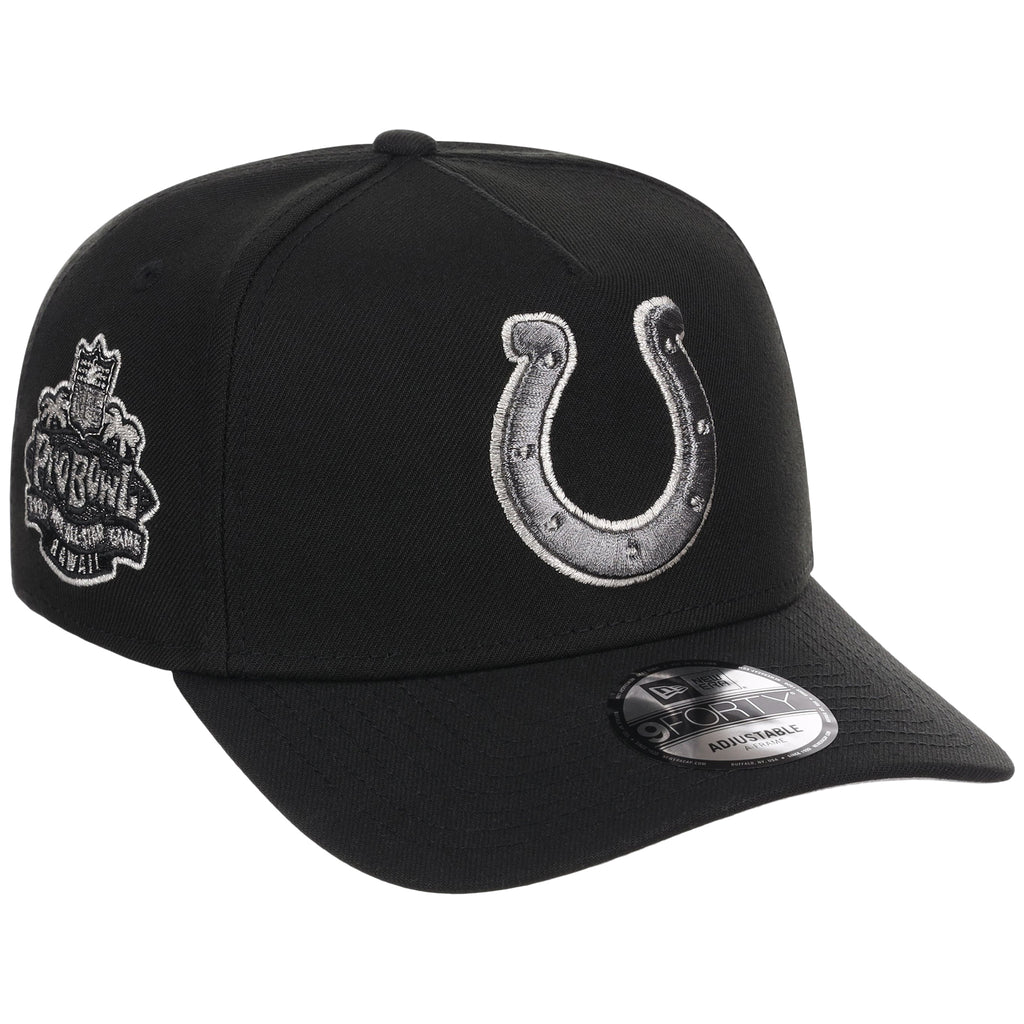 Indianapolis Colts NFL Liquid Titanium New Era 9FORTY