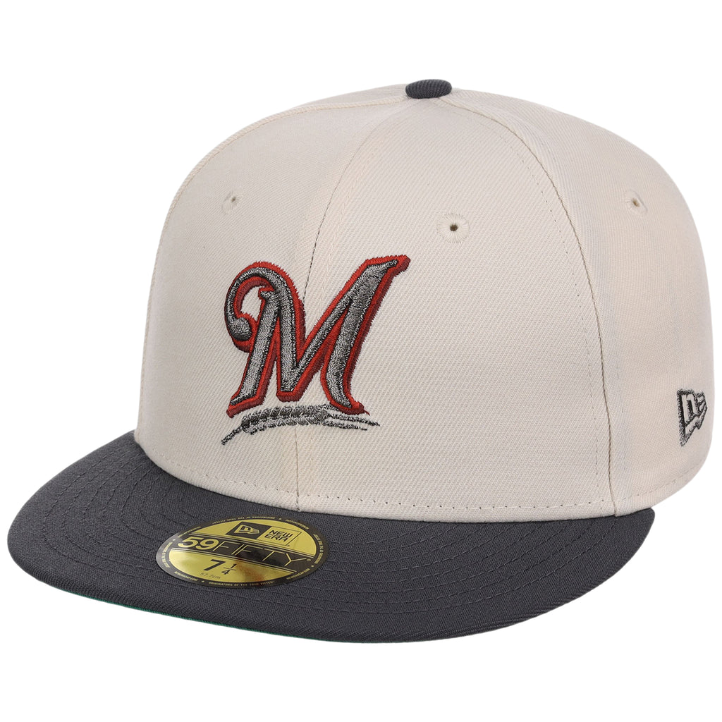 Milwaukee Brewers MLB Cream x Graphite New Era 59FIFTY – 4