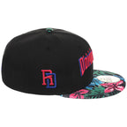 Crown the Country: Dominican Republic New Era 59FIFTY (Black/Floral) 'República Dominicana'