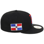 Crown the Country: Dominican Republic New Era 59FIFTY (Black/Black)