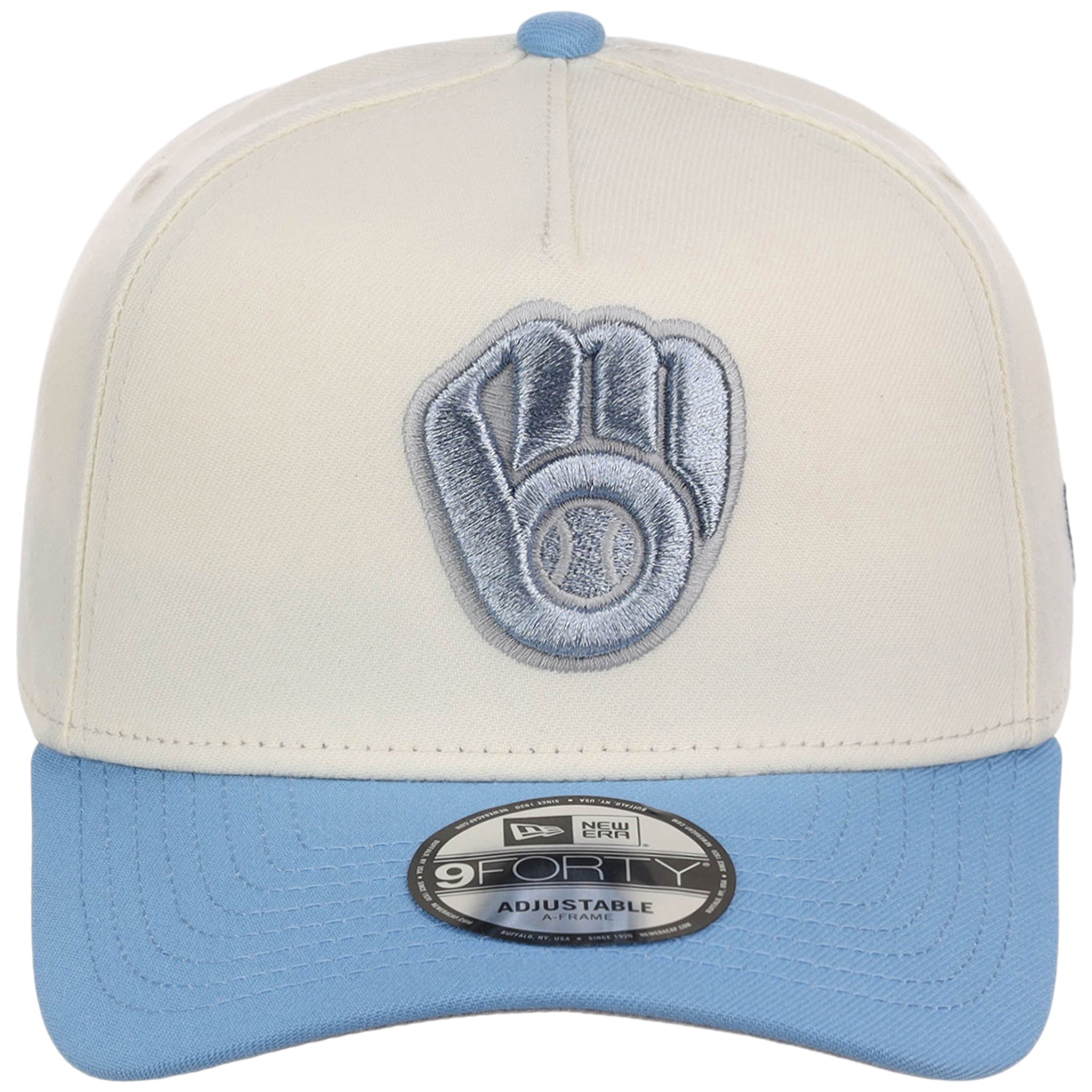 Milwaukee Brewers MLB Chrome x Sky FASHION CORE New Era 9FORTY A-Frame